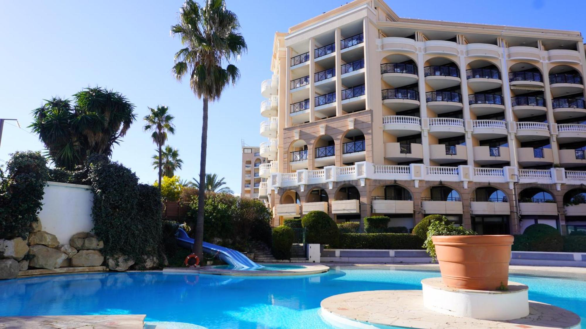 Appartement 556, Vue Mer Et Piscine By Palmazur Vacances Кан Екстериор снимка
