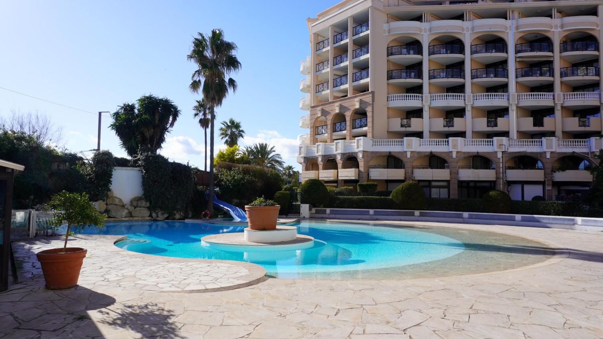 Appartement 556, Vue Mer Et Piscine By Palmazur Vacances Кан Екстериор снимка