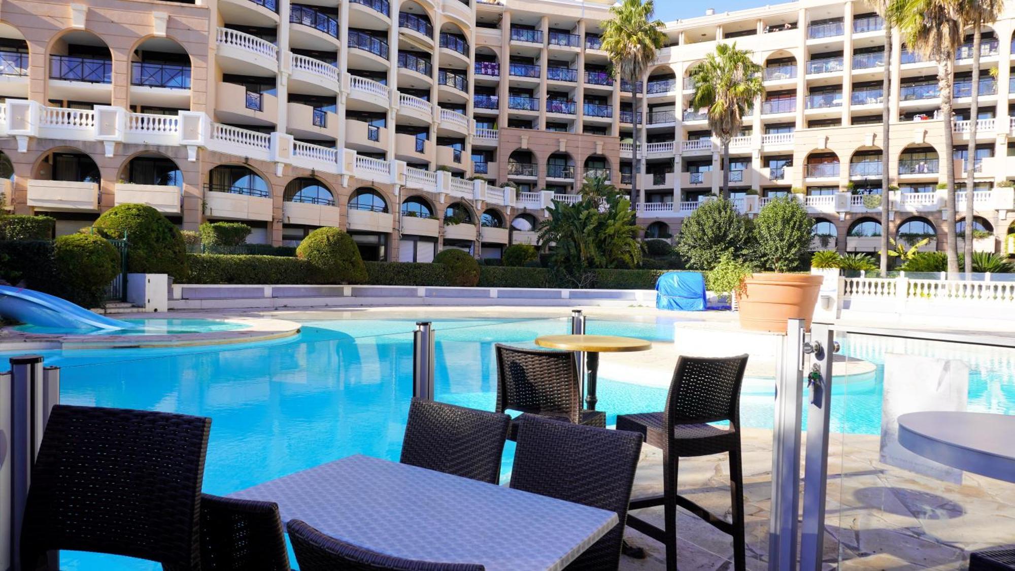 Appartement 556, Vue Mer Et Piscine By Palmazur Vacances Кан Екстериор снимка