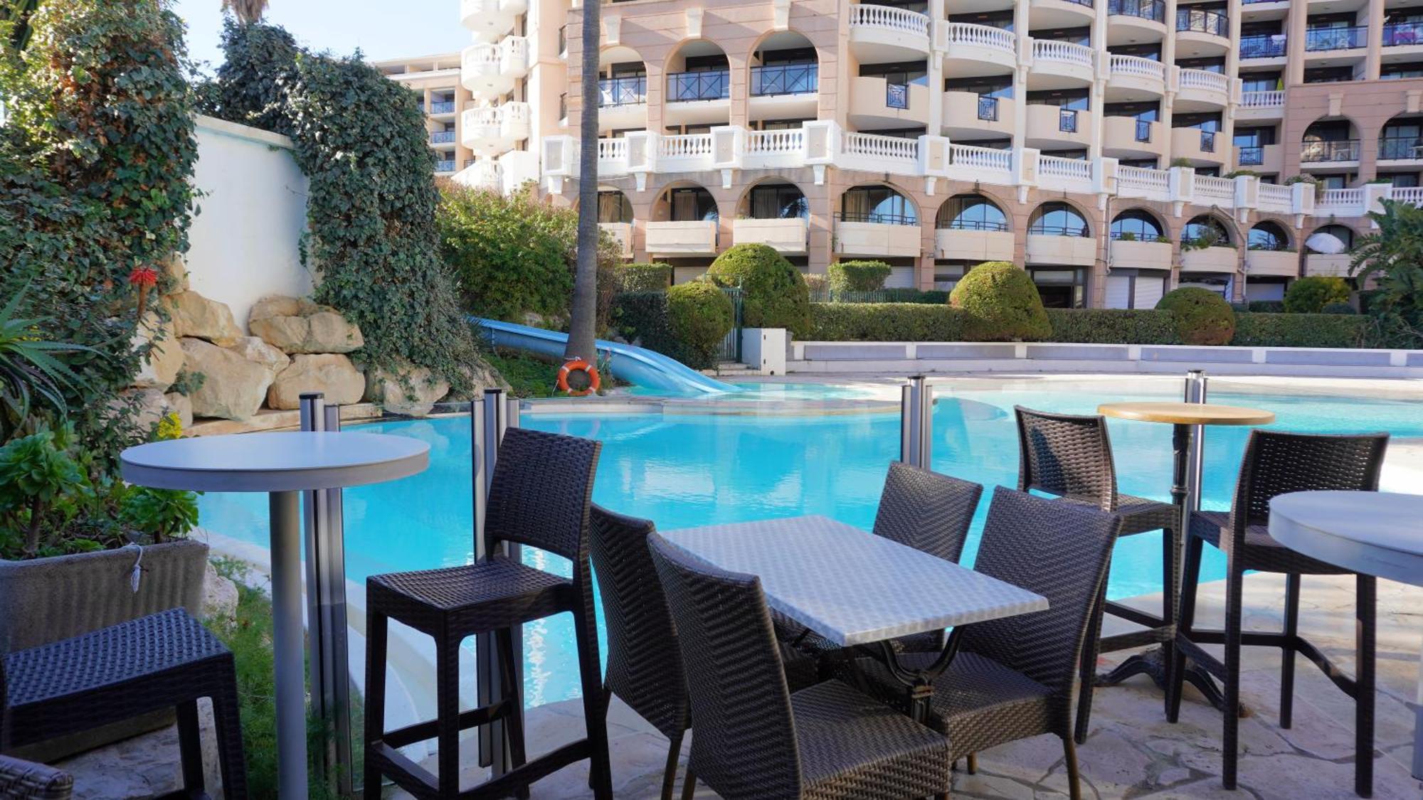 Appartement 556, Vue Mer Et Piscine By Palmazur Vacances Кан Екстериор снимка